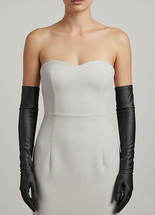 Елегантні високі рукавички вище ліктя 720