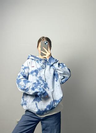 Levi’s худи кофта толстовка свитер свитшот реглан кастом