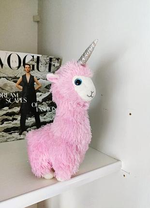 Мягкая игрушка лама единорог ty