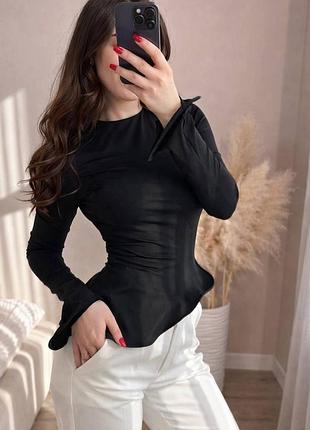 Женский лонгслив