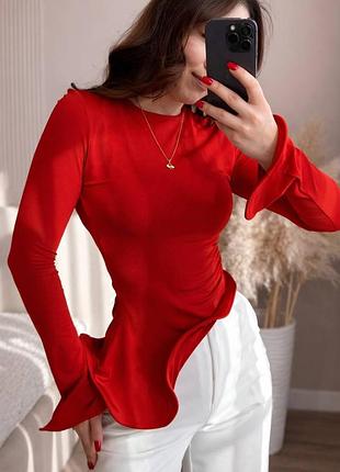 Женский лонгслив