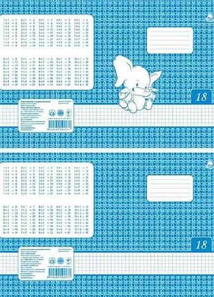 Тетрадь в клетку 18арк. 20шт/уп школьный те170 тм террада