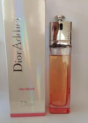 Оригинальная туалетная вода christian dior addict eau delice объемом 100 мл.