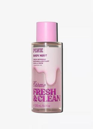 Парфумований міст / спрей victoria's secret pink fresh & clean creme розпив