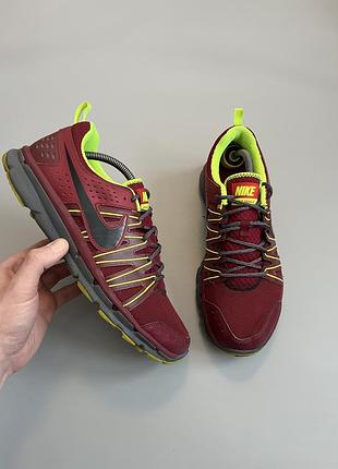 Nike flex trail 2 red green zoom pegasus 43(27.5см)