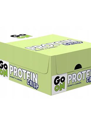Батончик goon protein crisp bar, 24*50 грамів карамель-арахіс