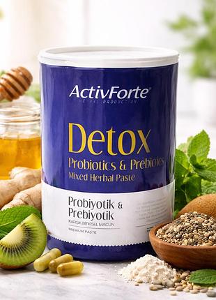 D e t o x (  activ forte ) -паста детокс смачна та корисна .