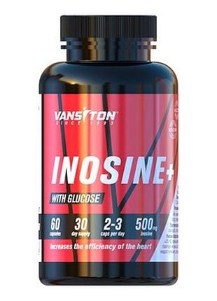 Натуральная добавка vansiton inosine, 60 капсул