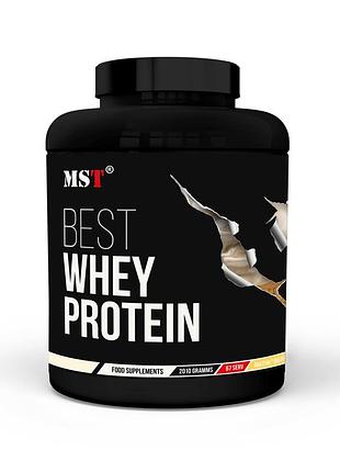 Протеин mst best whey protein, 2.01 кг ванильное мороженое