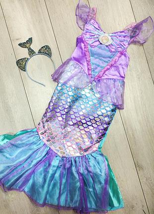 Плаття русалка русалонька аріель русалочка