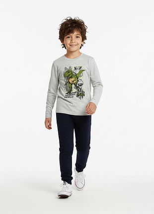 Хлопковая пижама для мальчика 122-128 см (6-8y)