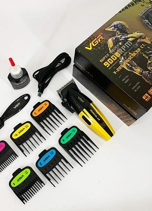 Профессиональная окантовочная машинка для стрижки волос vgr v-285, электробритва для стрижки головы xj-77