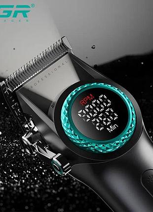 Універсальна машинка для стрижки голови та бороди vgr v-001, електрична машинка для стрижки з насадками pf-86