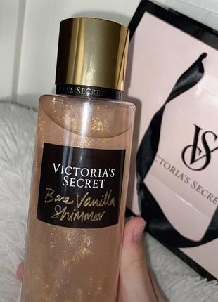 Мист bare vanilla shimmer, victoria’s secret