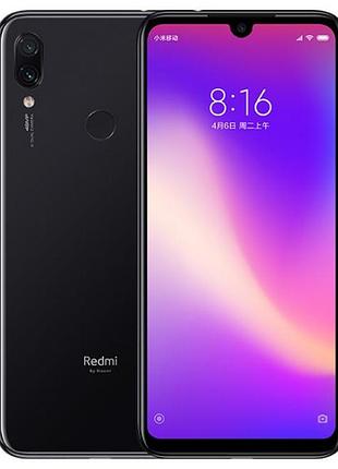 Смартфон xiaomi redmi note 7 4/64gb space black 6.3" lte 2 sim nano-sim 4000 mah 48 мп+5 мп ips 2340x1080