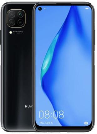 Смартфон huawei p40 lite 6/128gb midnight black 2 sim lte 6.4" 2310x1080 ips bluetooth 5.0 4200 mah nfc gps