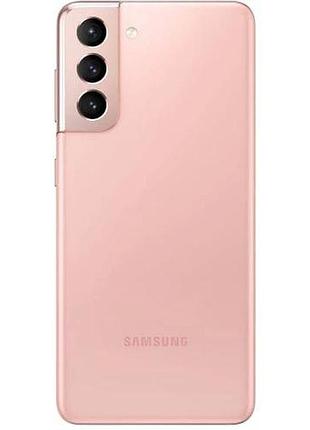 Смартфон samsung galaxy s21 (g991b) 8/256gb phantom pink, 2 sim 5g 6.2" exynos 2100 nfc gps ip68 4000 ма·ч 2