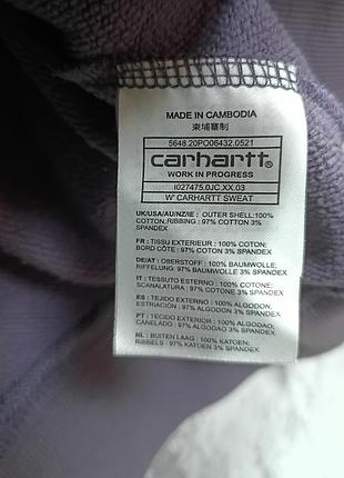 Свитшот от бренда carhartt 6