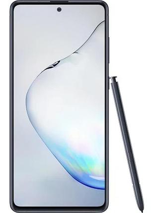 Смартфон samsung galaxy note 10 lite n770f 6/128gb black super amoled 6.7" 2 sim 4500 mah 2