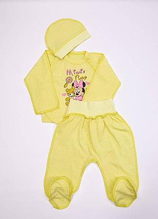 Комплект роддом євро disney 50-68рост 68