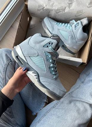 Jordan 5 retro blue bird w