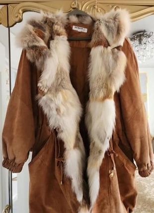 Куртка замшевая женская с рисью