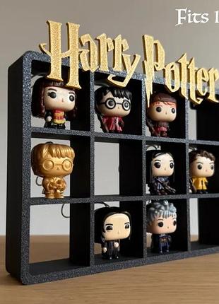 Стенд для фігурок harry potter funko pop kinder joy полиця гаррі поттер