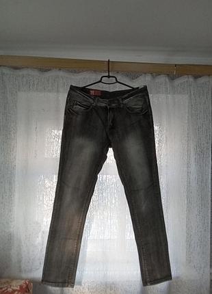 Джинсы мужские серые 32 р,наш 46 г.