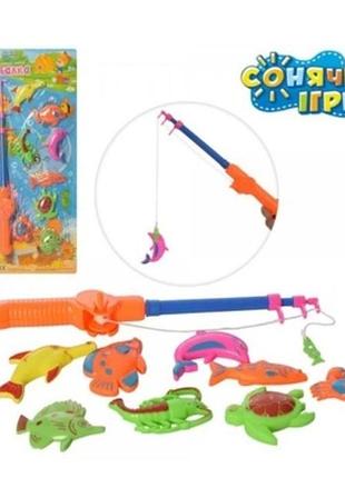 Дитяча рибалка, риболовля сонячні ігри