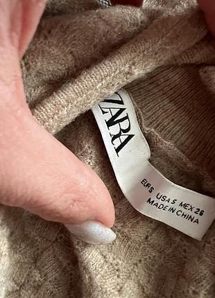 Світерок з вирізом zara 9