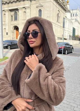 Еко шуба преміум класу марго