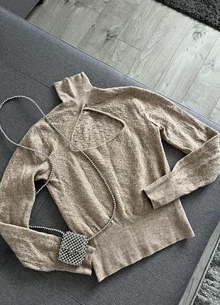 Світерок з вирізом zara 6