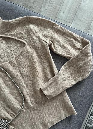 Світерок з вирізом zara 8