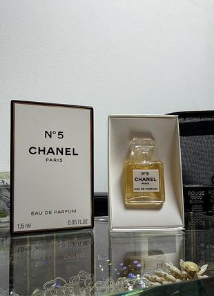 Мікро флакон chanel 5 парфуми 1,5 ml 👇деталі в описі