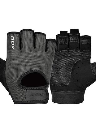 Рукавички для фітнесу rdx t1 grey s
