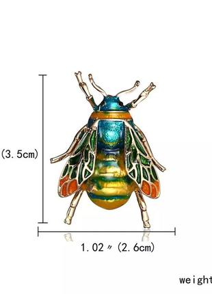 Брошь насекомое3 фото
