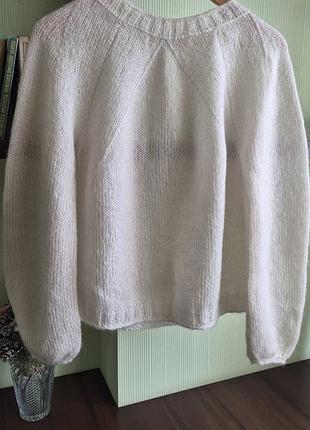 Светр- павутинка, мохер