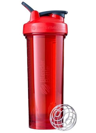 Спортивная бутылка-шейкер blenderbottle pro32 tritan 940ml red