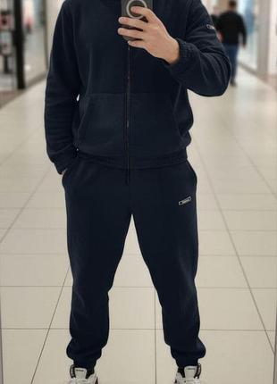Спортивний костюм чоловічий / чорний спортивний костюм чоловічий / теплий костюм чоловічий / теплий спортивний костюм теплий