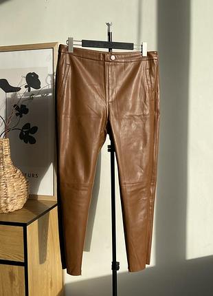 Легінси під шкіру zara р.xxl