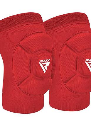 Наколінники спортивні rdx hosiery knee foam k5 red/white-m (пара)