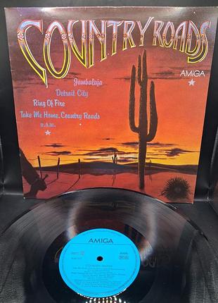 Виниловая сборка country roads 1985 /платовка /винил /vinyl /vintage