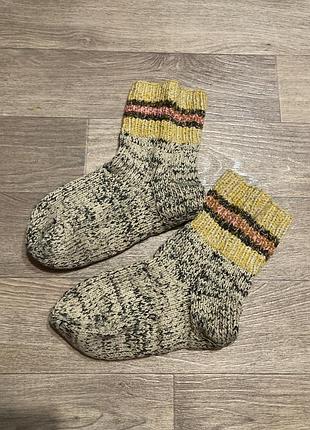 Носки вязаные