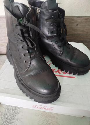Ботинки кожаные 38 р