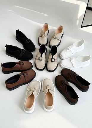 ❤️новинка ❤️туфли натуральная замша, без перфорации