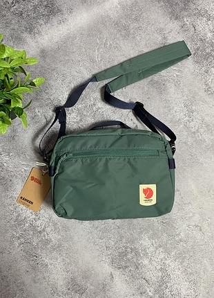 Сумка месенжер fjällräven kanken зелена, нова з бірками