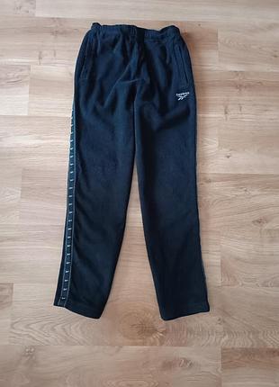 Практичные плотные флисовые брюки reebok, размер м.