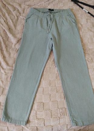 Брюки мужские лен xl