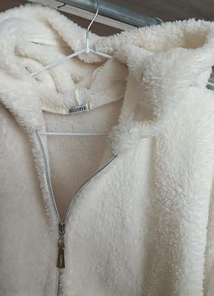 Куртка тедді teddy в молочному кольорі 🧸