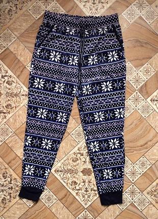 Штани піжамні велюрові